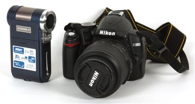Digitalkamera Nikon D 3000 1 Ladegerät, - Arte e antiquariato