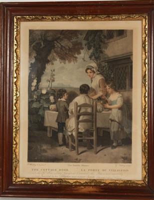 "The Family Dinner" Lithographie - Kunst, Antiquitäten und Möbel