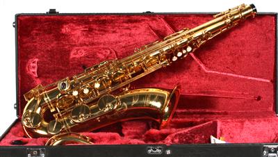 Saxophon Yamaha YTS 62 Nr. 48962 1 Bogen, - Arte e antiquariato