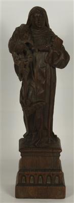 Heilige Theresia auf Sockel stehend, - Arte e antiquariato