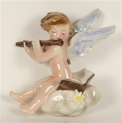 Musizierender Engel, - Kunst, Antiquitäten und Möbel
