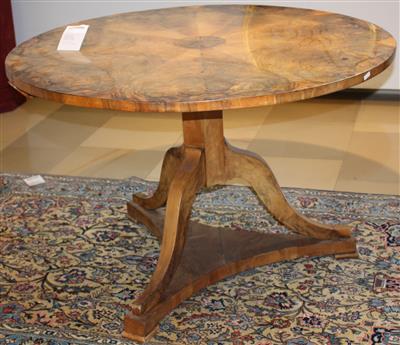 Runder Tisch i. Biederm. stil, - Kunst, Antiquitäten und Möbel