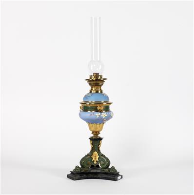 Prunkvolle Historismus Petroleumlampe - Antiques and art