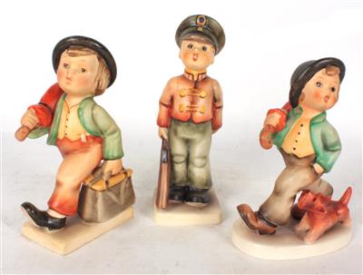 3 Hummelfiguren - Antiques and art