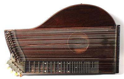 Zither, - Antiques and art
