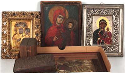 Konvolut Ikonen und aufklappbare Ikonen - Antiques and art