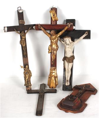 5 Kruzifixe - Umění a starožitnosti