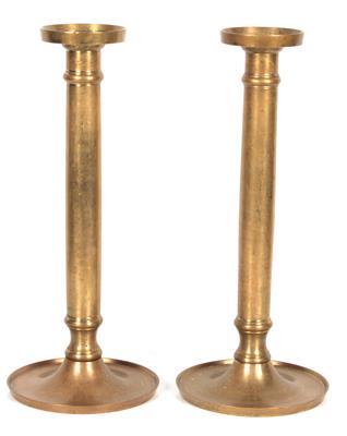 Paar Biedermeier Kerzenhalter - Kunst, Antiquitäten und Möbel