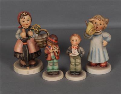 4 Hummelfiguren - Antiques and art