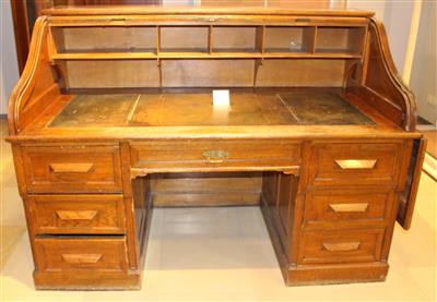 Großer Schreibtisch, - Antiques and art