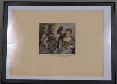 nach Jean Antoine Watteau - Umění a starožitnosti