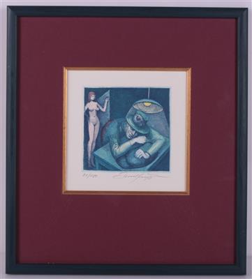 Ernst Fuchs * - Vánoční aukce - Umění a starožitnosti