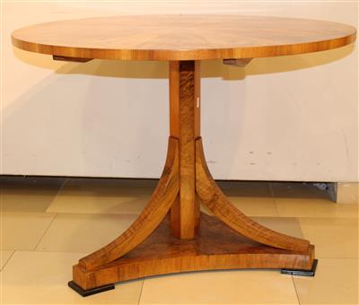 Runder Tisch im BM-Stil, - Kunst, Antiquitäten und Möbel Online