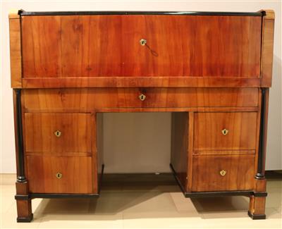 Biedermeier Sekretär 1. Hälfte 19. Jh, - Kunst, Antiquitäten und Möbel online auction