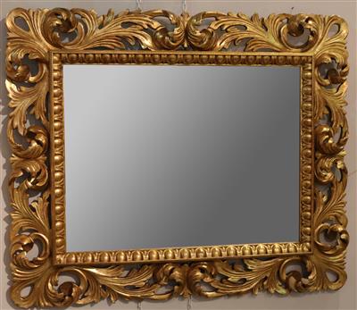 Salonspiegel in florentiner Art, - Kunst, Antiquitäten und Möbel online auction