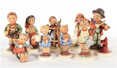 9 Hummelfiguren - Kunst, Antiquitäten und Möbel online auction