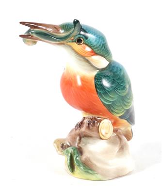 Eisvogel mit Beute - Kunst, Antiquitäten und Möbel online auction