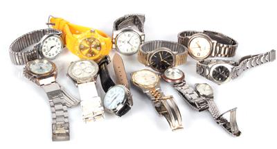 12 verschiedene Armbanduhren - Kunst, Antiquitäten und Möbel online auction