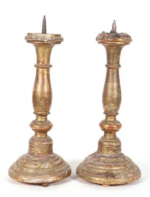 Paar Kerzenhalter - Kunst, Antiquitäten und Möbel online auction