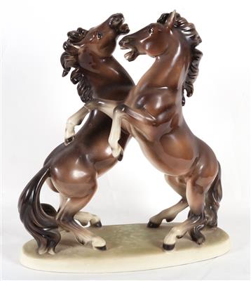 Paar Pferde - Kunst, Antiquitäten und Möbel
