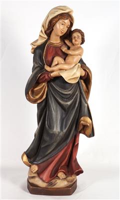 Mutter Gottes mit Kind - Antiques and art