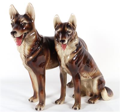 Paar Schäferhunde - Klenoty
