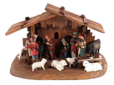 13 Krippenfiguren - Vánoční aukce - Umění a starožitnosti