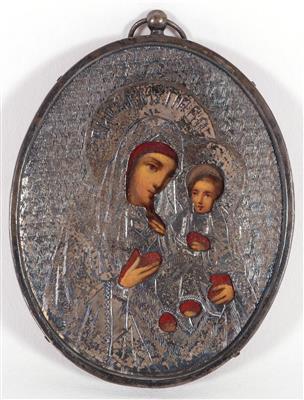 Zierliche russische Ikone - Christmas auction - Art and Antiques