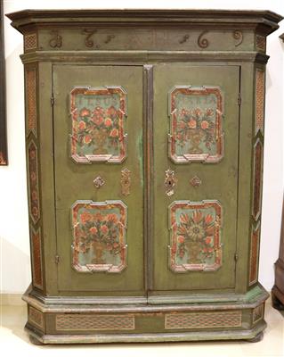 Bauernschrank, - Antiques and art