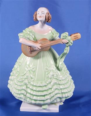 Dame mit Gitarre - Arte e antiquariato