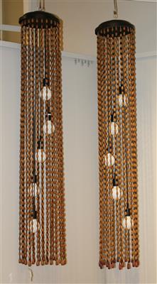 Zwei Deckenleuchte / Deckenlampen "887", - Design Sale