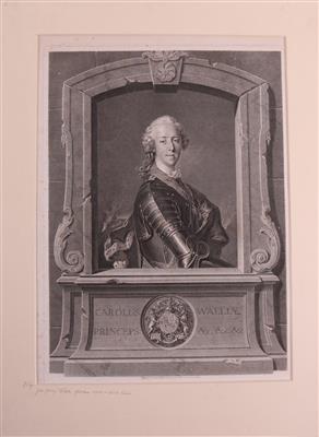 Johann Georg Wille - Litografie