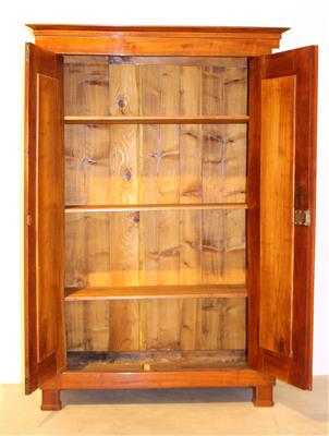 Biedermeier Garderobeschrank, - Kunst, Antiquitäten und Möbel