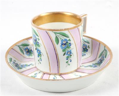 Schale mit Untertasse - Antiques and art