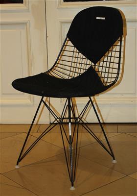 Stuhl "wire-mesh side chair" Modell DKR, - Design