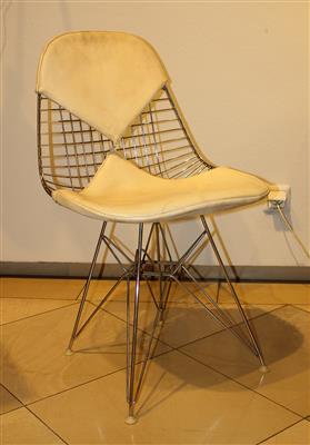Stuhl "wire-mesh side chair" Modell DKR, - Design vor Weihnachten
