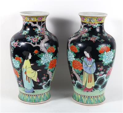 Paar Imari Vasen - Kunst, Antiquitäten und Möbel