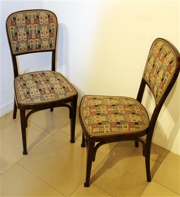Paar Jugendstil Sessel, - Arte e antiquariato