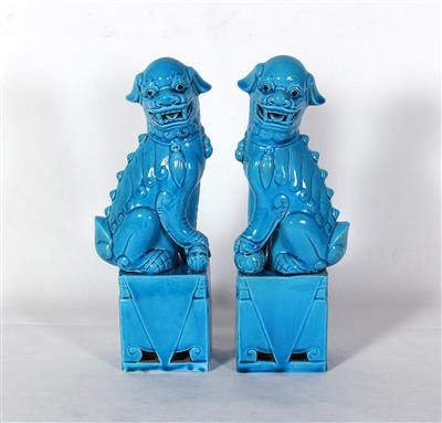 2 Tempelhunde - Antiques and art