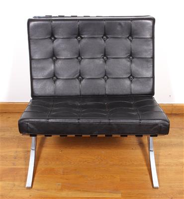Lounge Sessel Barcelona Chair, - Antiques and art