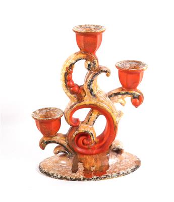 Dreiarmiger Kerzenhalter - Antiques and art