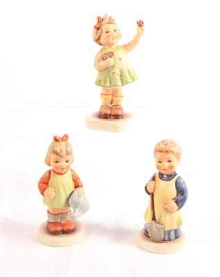 3 Hummelfiguren - Antiques and art