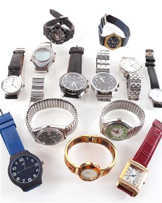 13 Armbanduhren - Kunst, Antiquitäten und Möbel