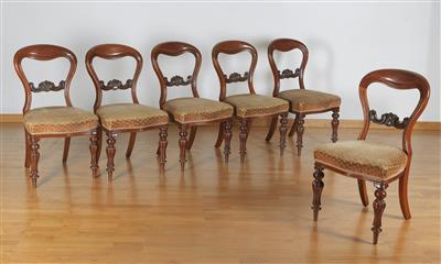 Satz von 6 engl. Sessel - Kunst, Antiquitäten und Möbel