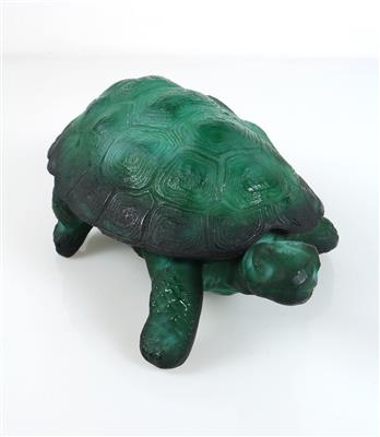 Deckeldose in form einer Schildkröte - Umění a starožitnosti