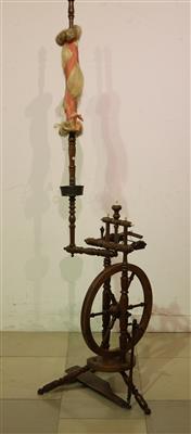 Spinnrad, 2. Hälfte 19. Jh. - Kunst, Antiquitäten, Möbel und Technik