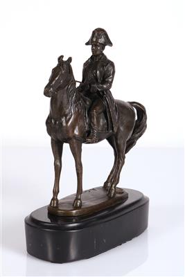 Kleine Reiterskulptur "Napoleon zu Pferde - Arte e antiquariato