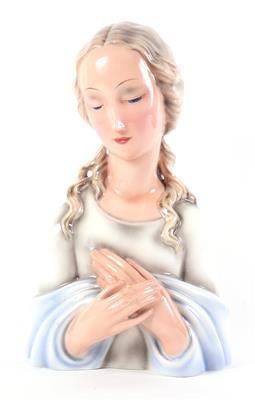 Figur "Himmelskönigin" (Madonna mit gekreutzen Händen) - Arte e antiquariato