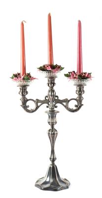 Dekorativer, 3-flammiger Kerzenleuchter - Arte e antiquariato