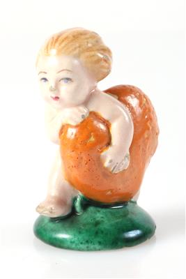 Kleine Figur "Der Herzensdieb am Grenzstein" - Antiques and art